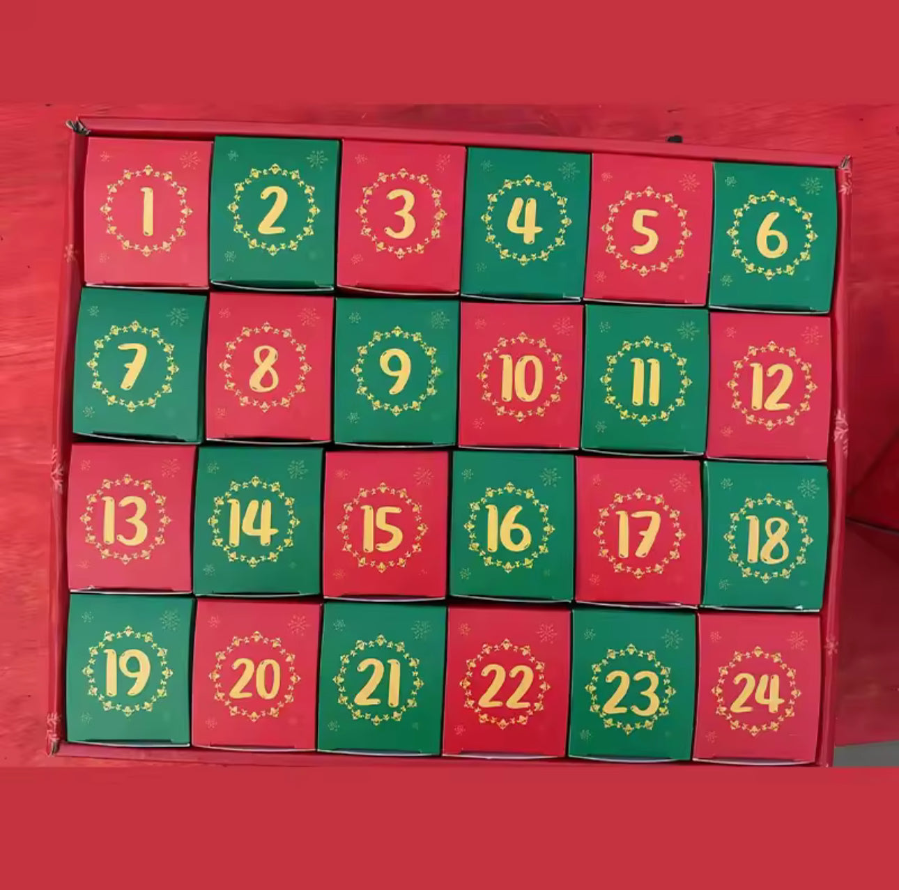 🎄 Calendrier de l’Avent Floral à Construire 💐✨