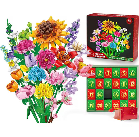 🎄 Calendrier de l’Avent Floral à Construire 💐✨